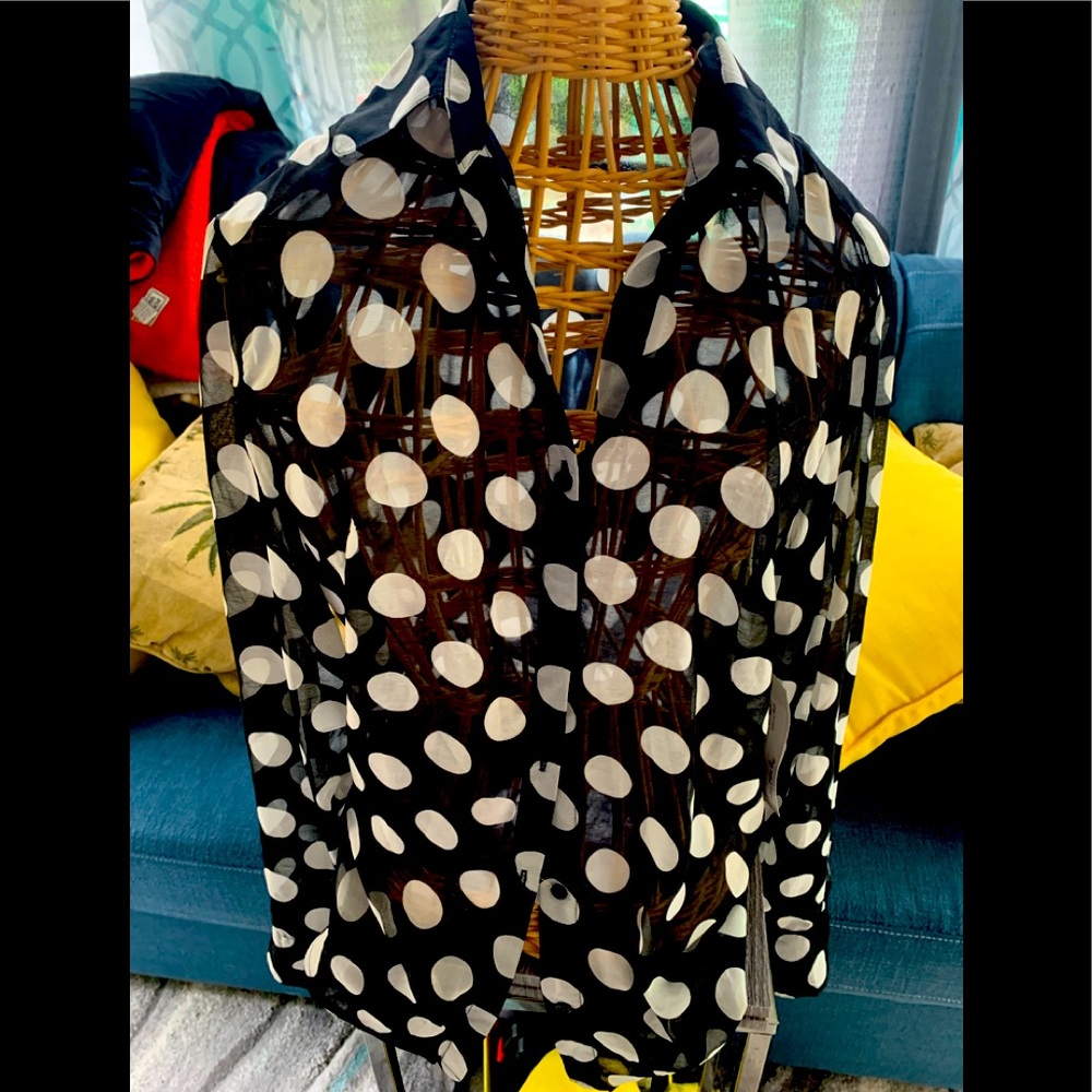 Polka Dot Blouse